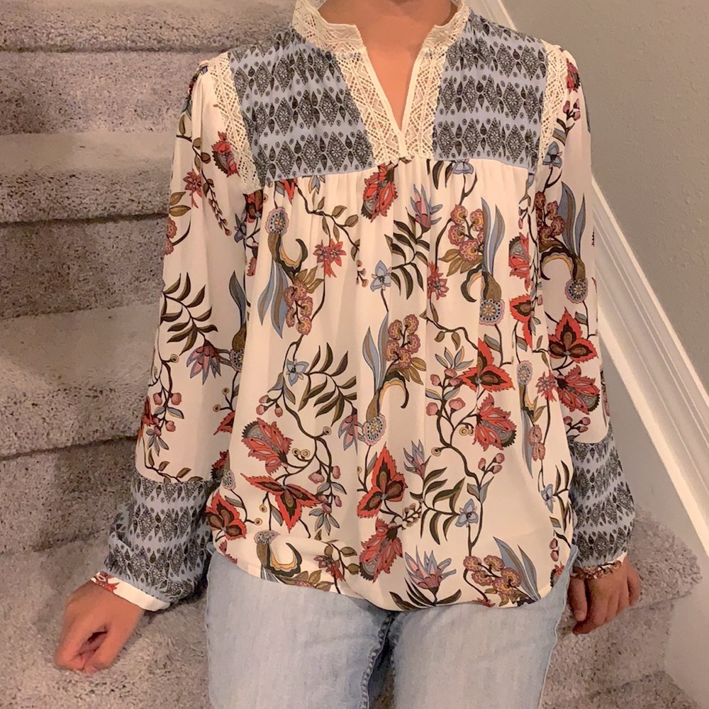 Floral blouse